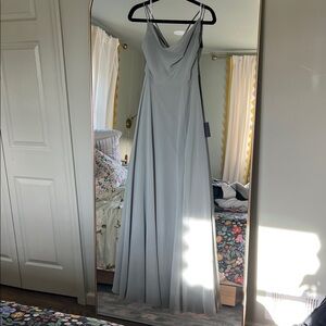 Lulu's Sage Green Maxi Dress